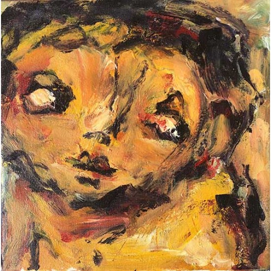 Face1 - Artist Abdel Raouf Al-Ajouri